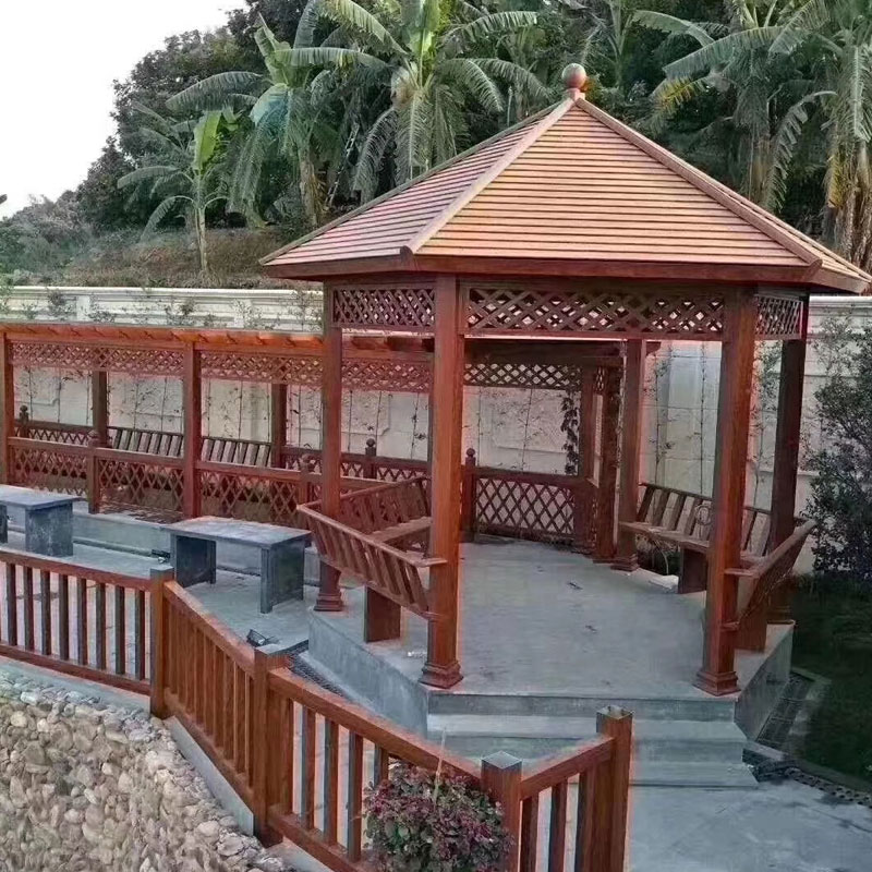 Kim loại giải trí gia đình Trung Quốc Gazebo