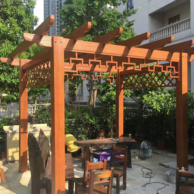 Vườn kim loại giàn nho hiện đại Gazebos ngoài trời