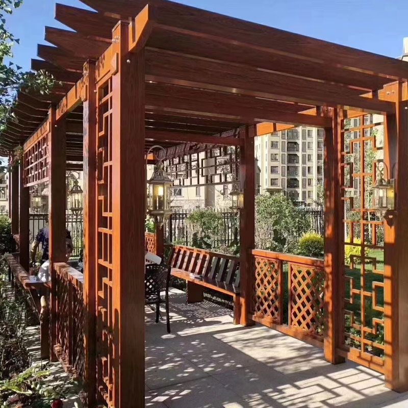 Vườn Pergola Nho Trellis Kim loại Gazebo