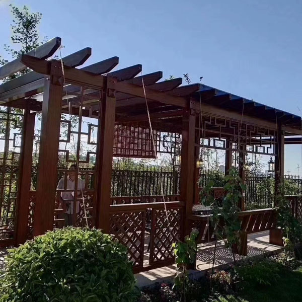 Gỗ Trellis nho Giống như Pergola nhôm chống nước