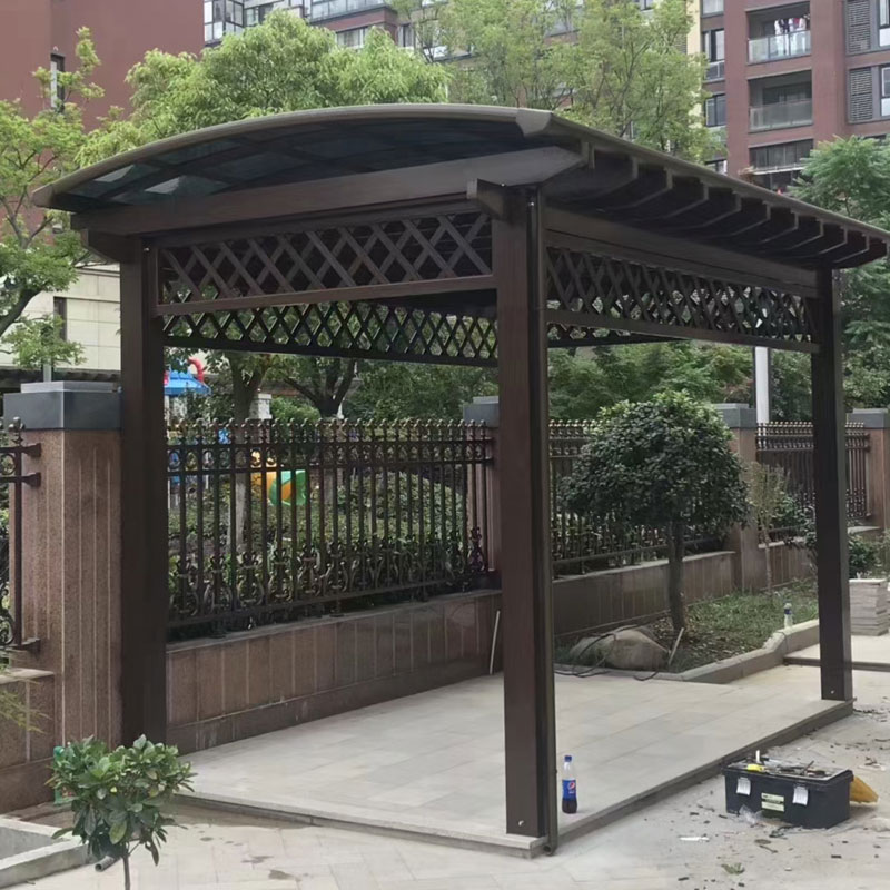 Vườn nho Pergola nhôm hiện đại