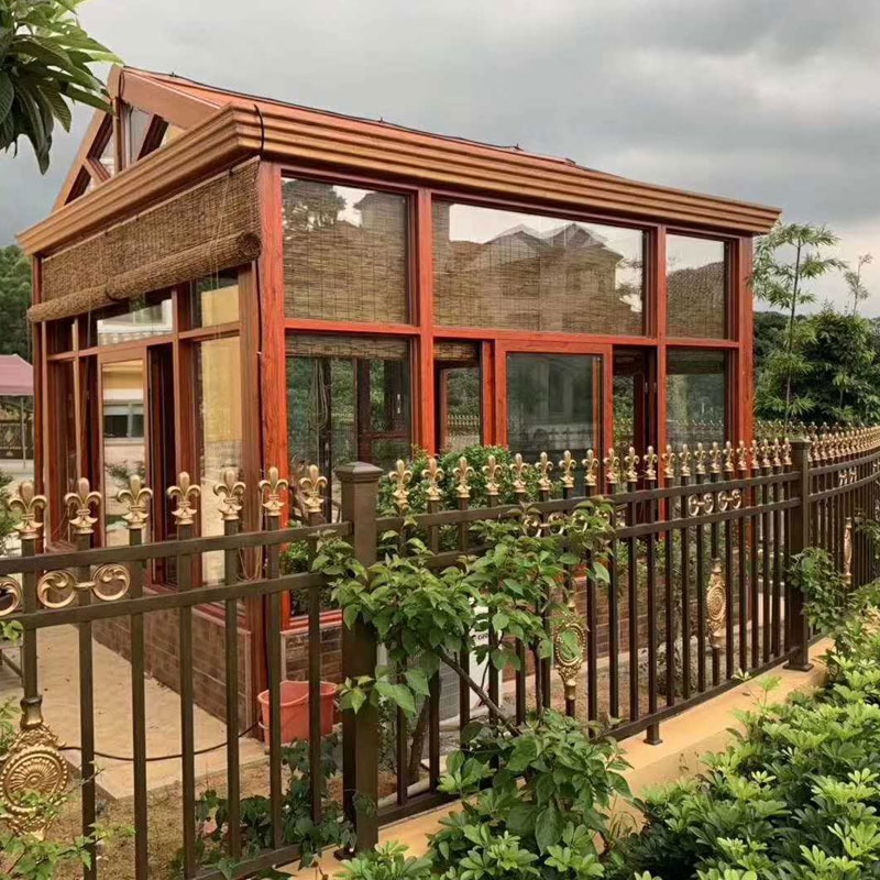 Nhà thép Sunroom ngoài trời cho nhà kho trong vườn